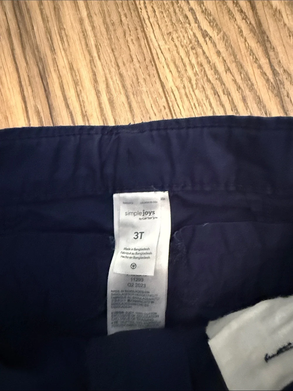 Carter's Khaki and Navy Shorts